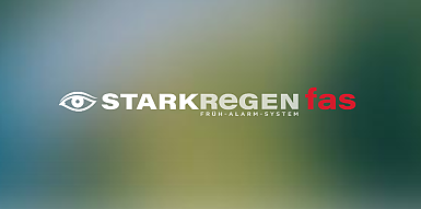 Starkregen-Frühalarmsystem (FAS)